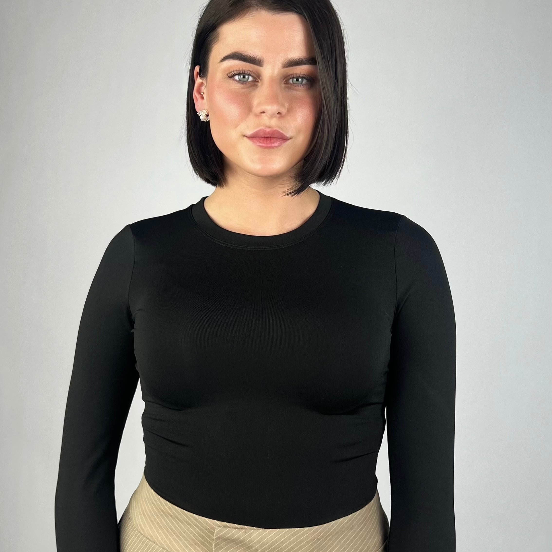 Long Sleeve Body - Black