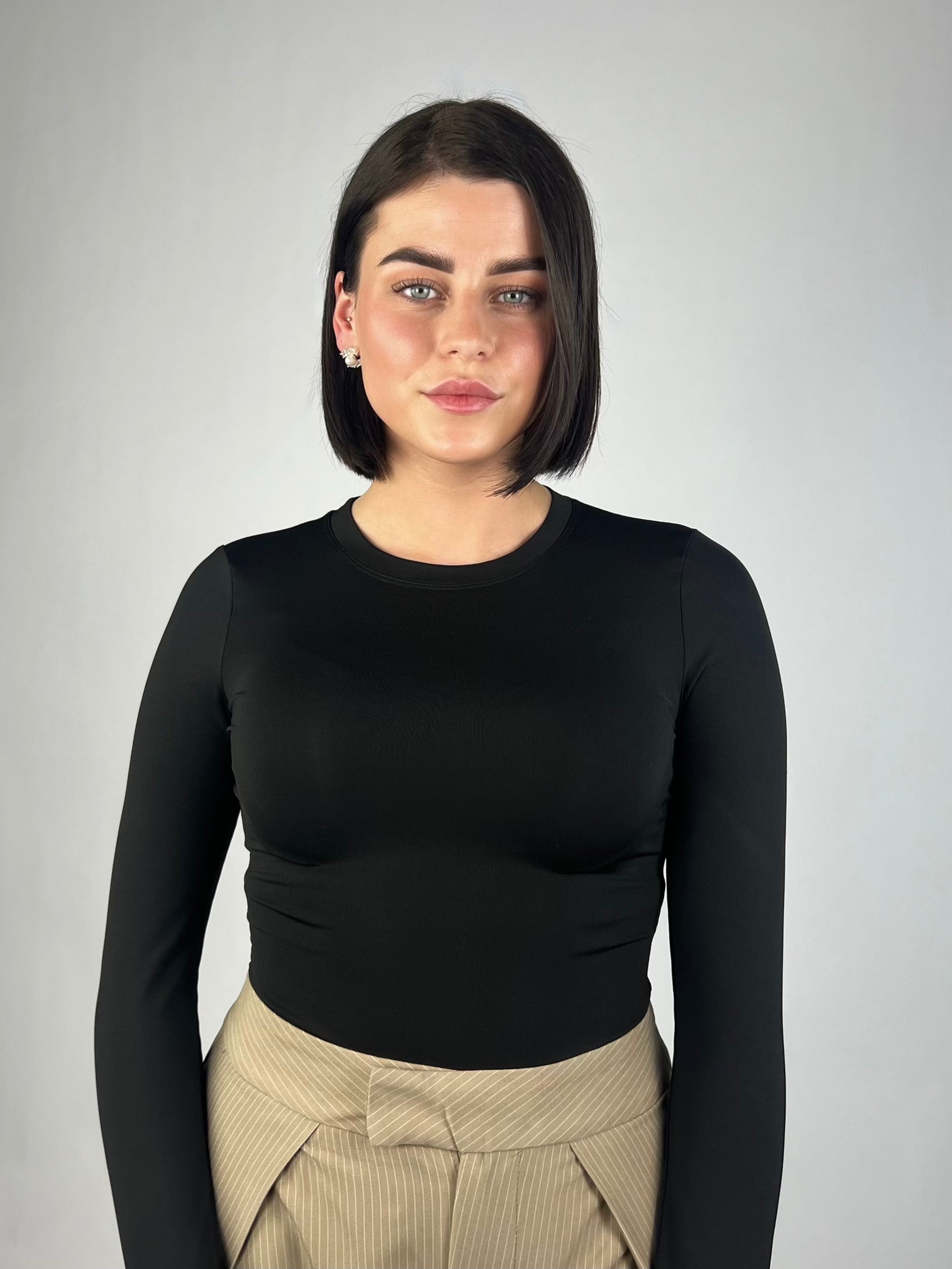 Long Sleeve Body - Black